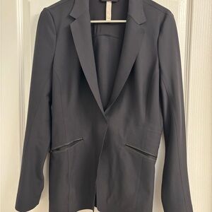 Athleta Black Jacket with Modern Design